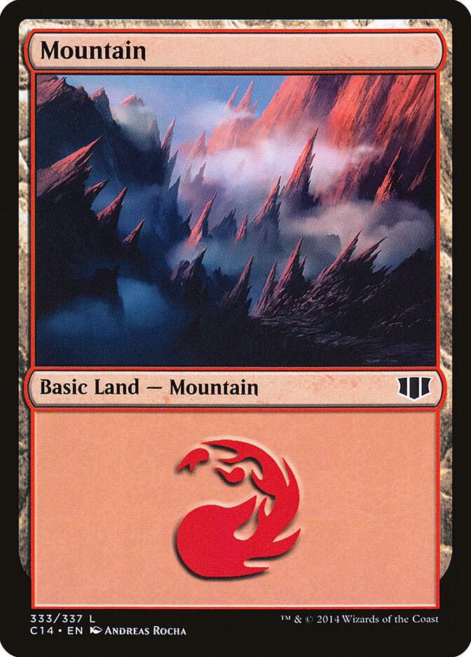 Mountain (333) [Commander 2014] 333