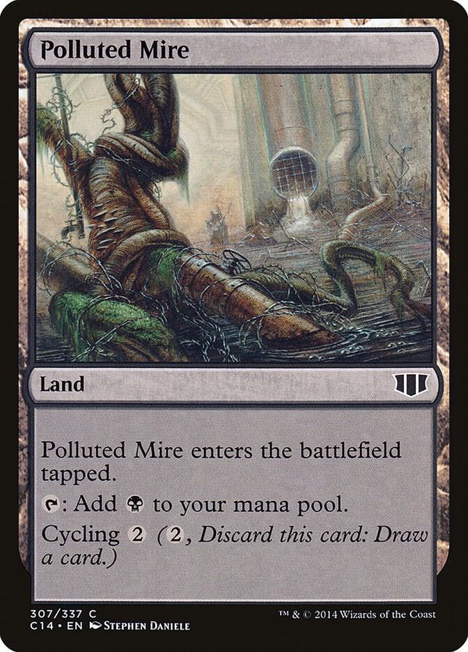 Polluted Mire [Commander 2014] 307