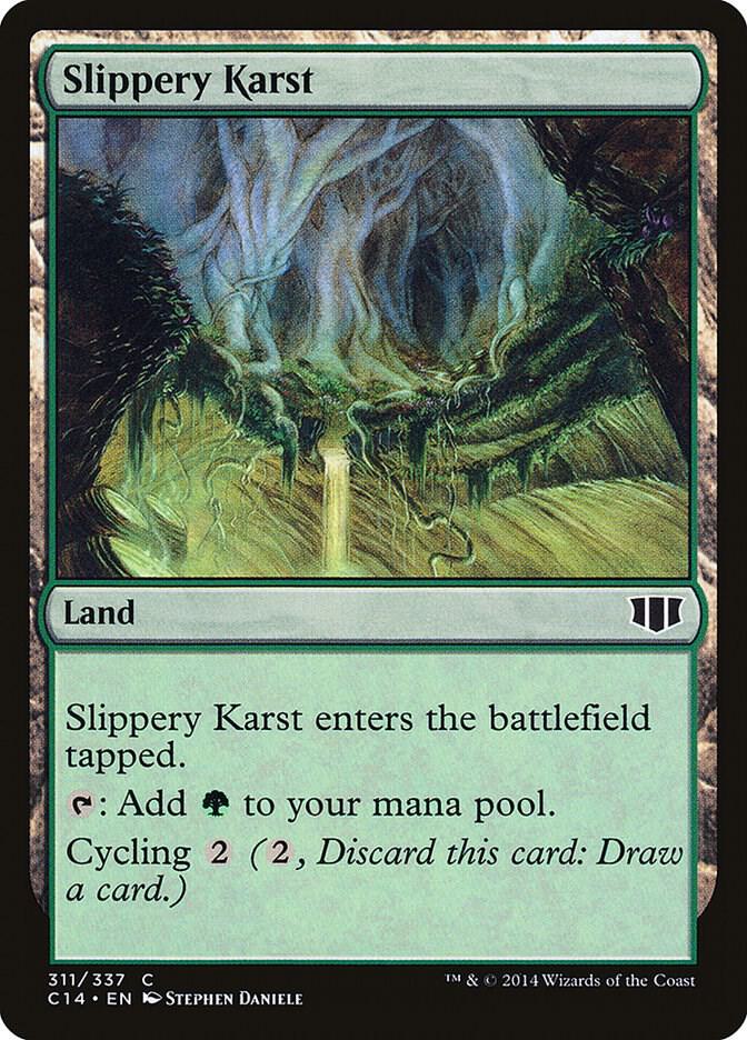 Slippery Karst [Commander 2014] 311