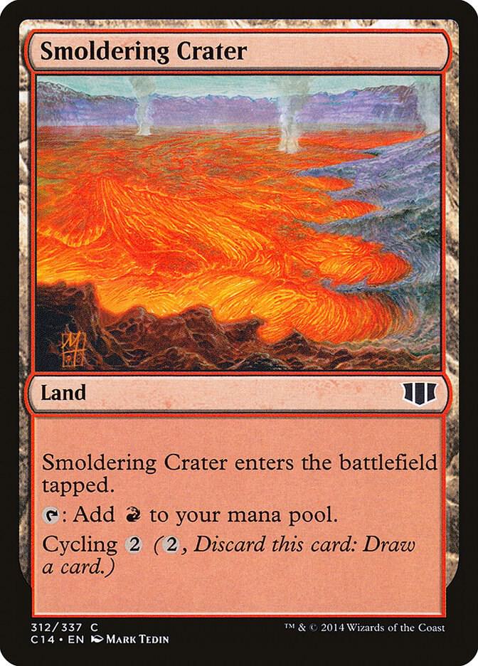 Smoldering Crater [Commander 2014] 312