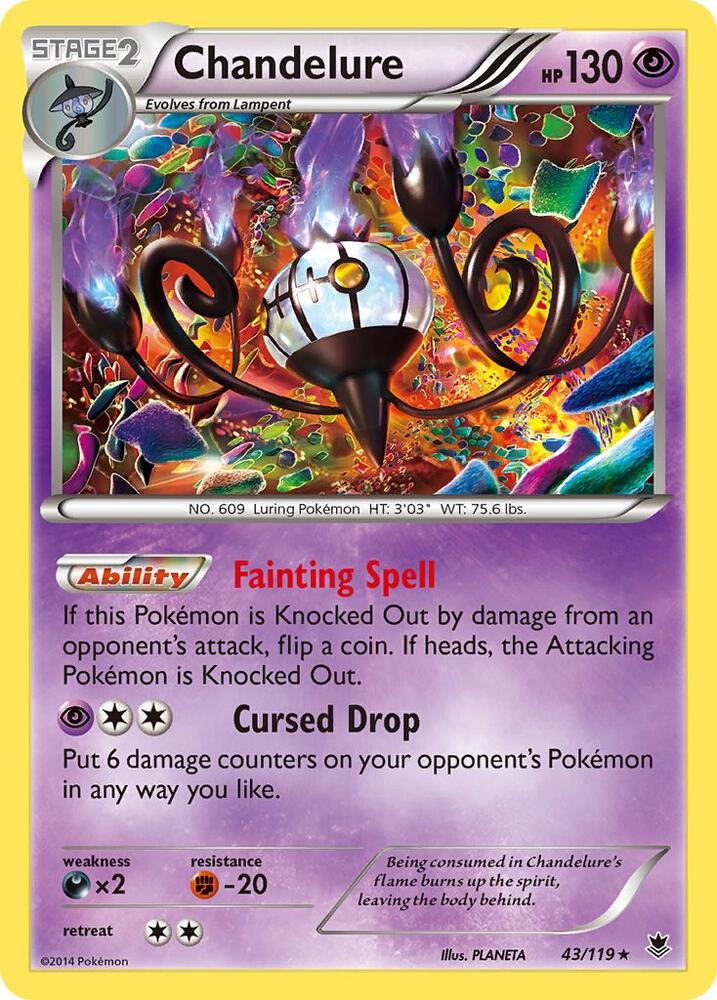 Chandelure [XY - Phantom Forces] 43/119