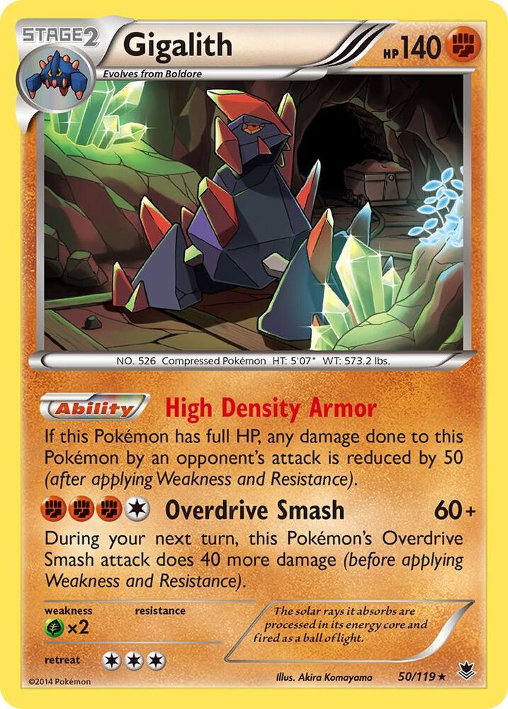 Gigalith [XY - Phantom Forces] 50/119