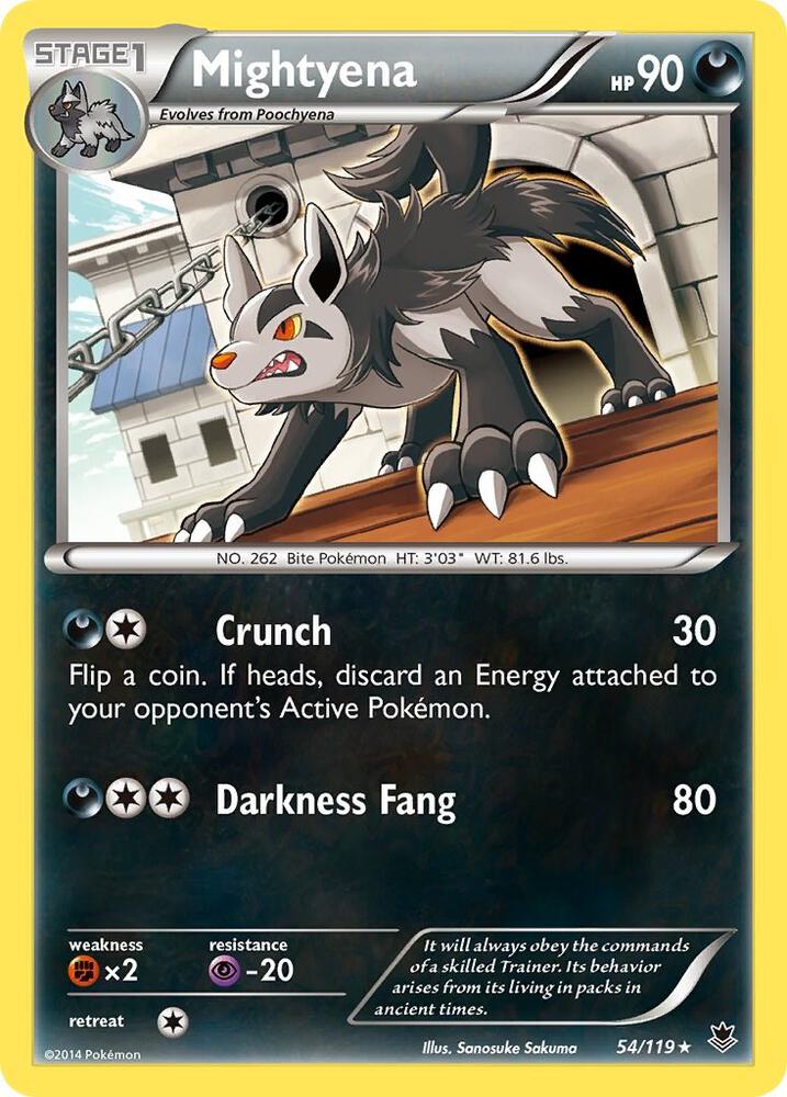 Mightyena [XY - Phantom Forces] 54/119