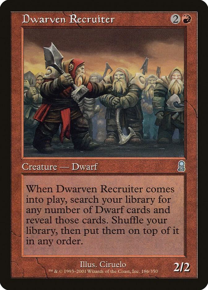 Dwarven Recruiter [Odyssey] 186