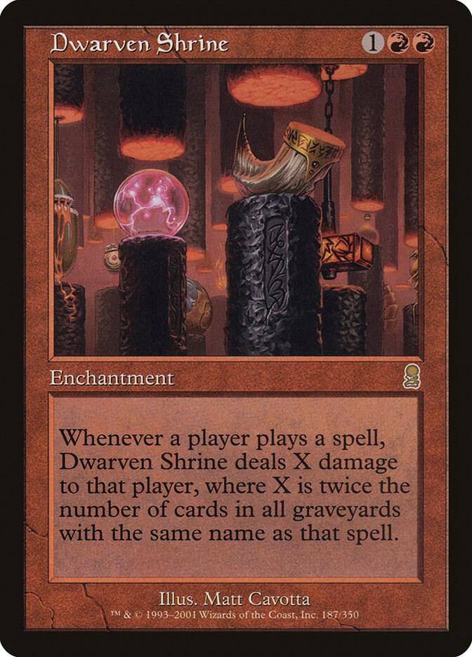 Dwarven Shrine [Odyssey] 187