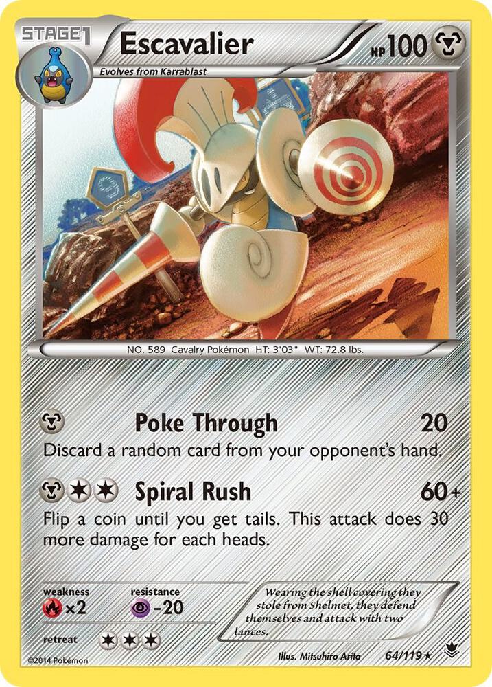 Escavalier [XY - Phantom Forces] 64/119