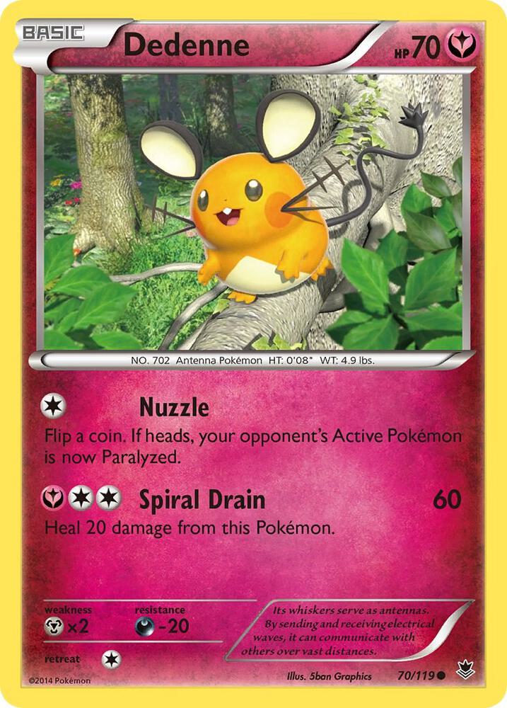 Dedenne [XY - Phantom Forces] 70/119