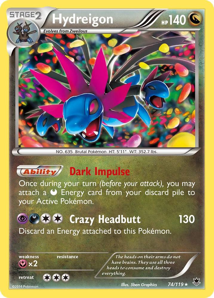 Hydreigon [XY - Phantom Forces] 74/119