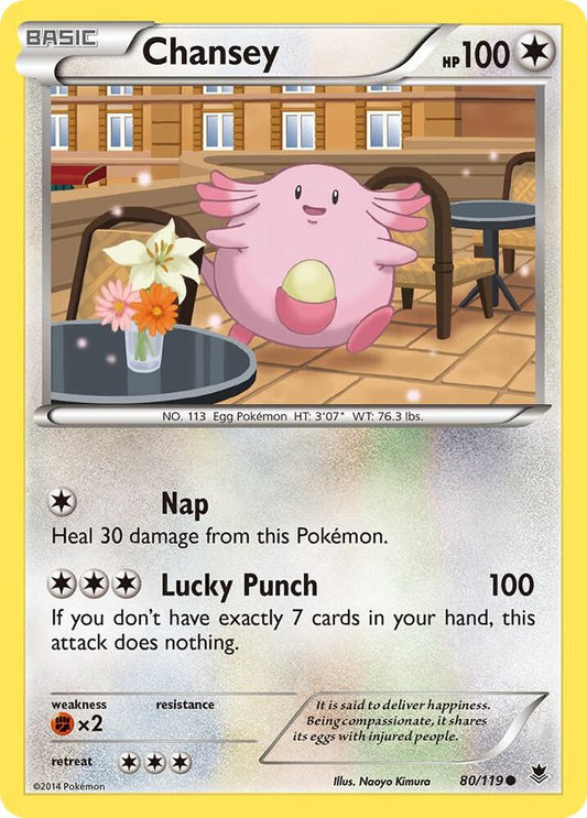 Chansey [XY - Phantom Forces] 80/119