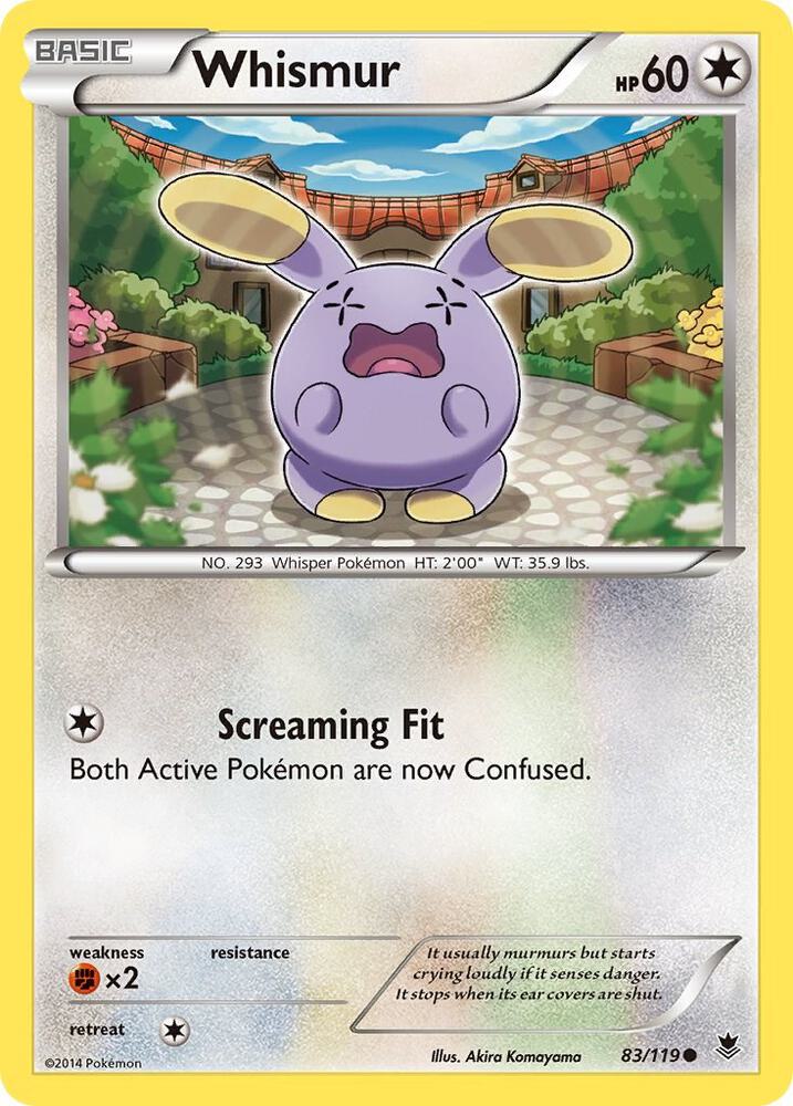 Whismur [XY - Phantom Forces] 83/119