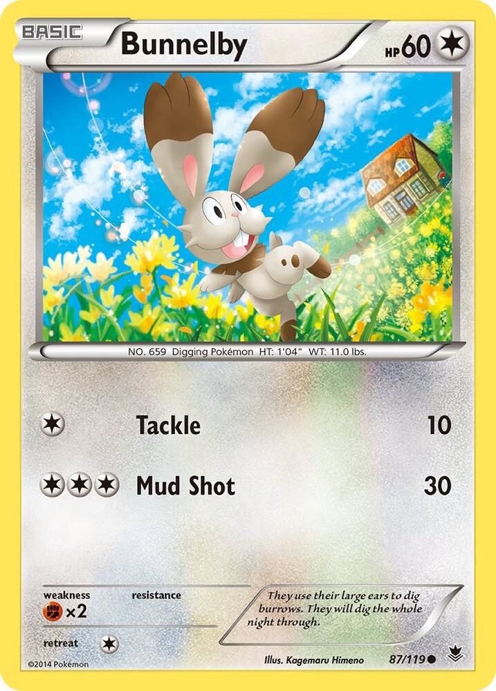 Bunnelby [XY - Phantom Forces] 87/119
