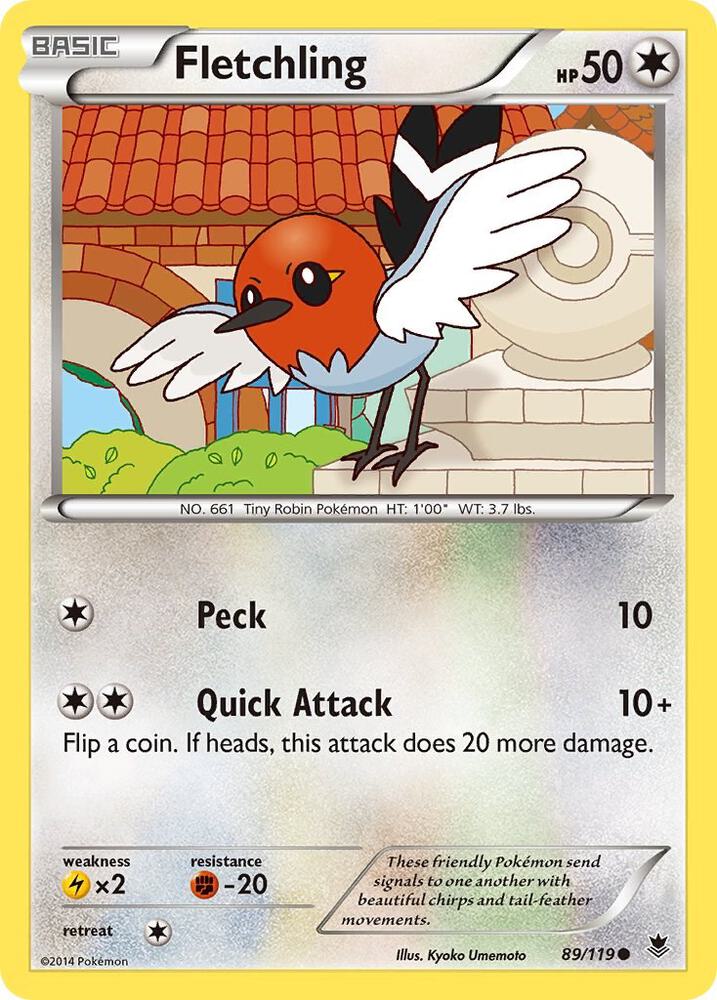 Fletchling [XY - Phantom Forces] 89/119