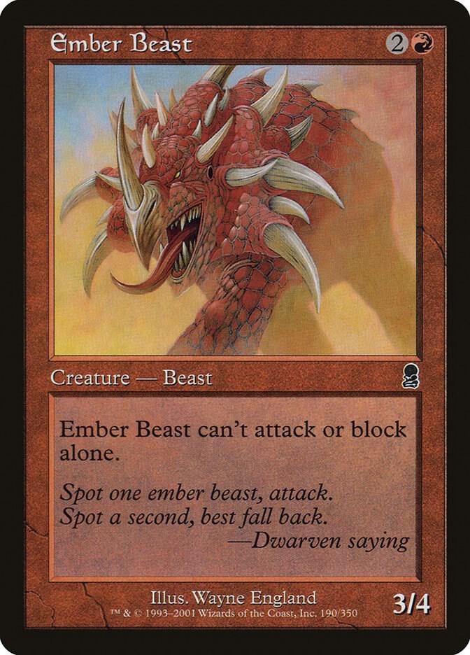 Ember Beast [Odyssey] 190