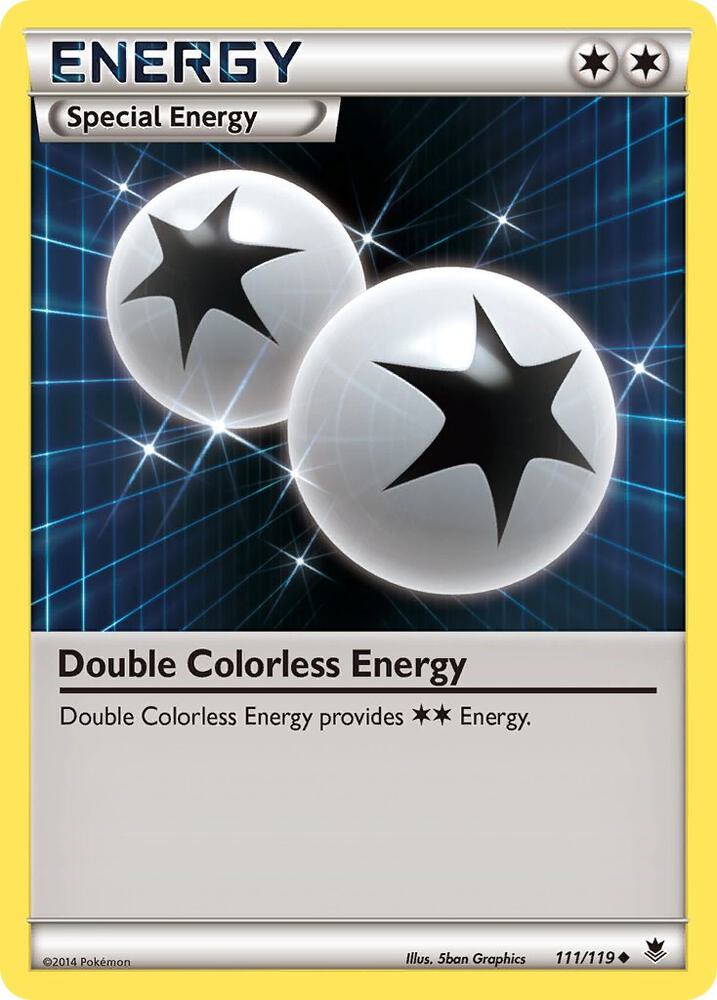 Double Colorless Energy [XY - Phantom Forces] 111/119