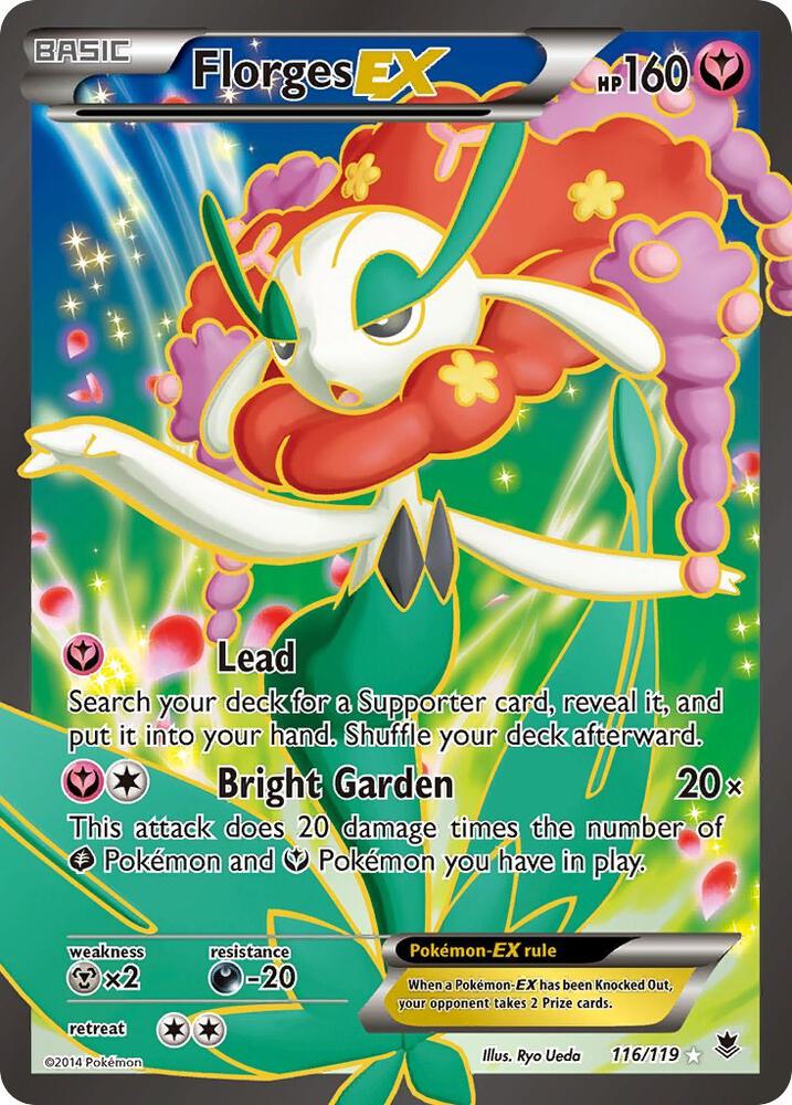 Florges EX (116 Full Art) [XY - Phantom Forces] 116/119