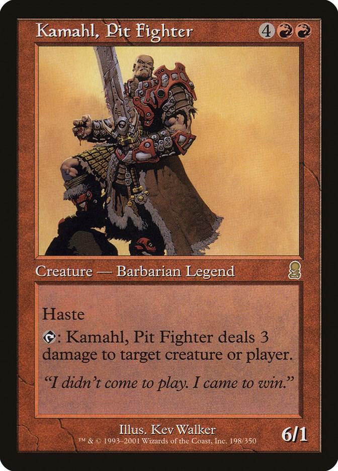 Kamahl, Pit Fighter [Odyssey] 198