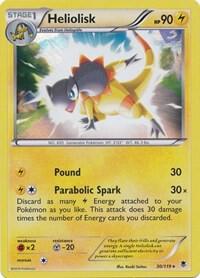 Heliolisk - 30/119 (XY Phantom Forces) [Deck Exclusives] 030/119