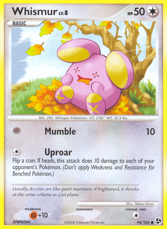 Whismur - 94/106 Great Encounters