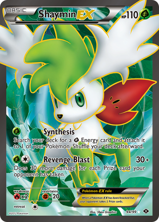 Shaymin-EX - 94/99 Next Destinies