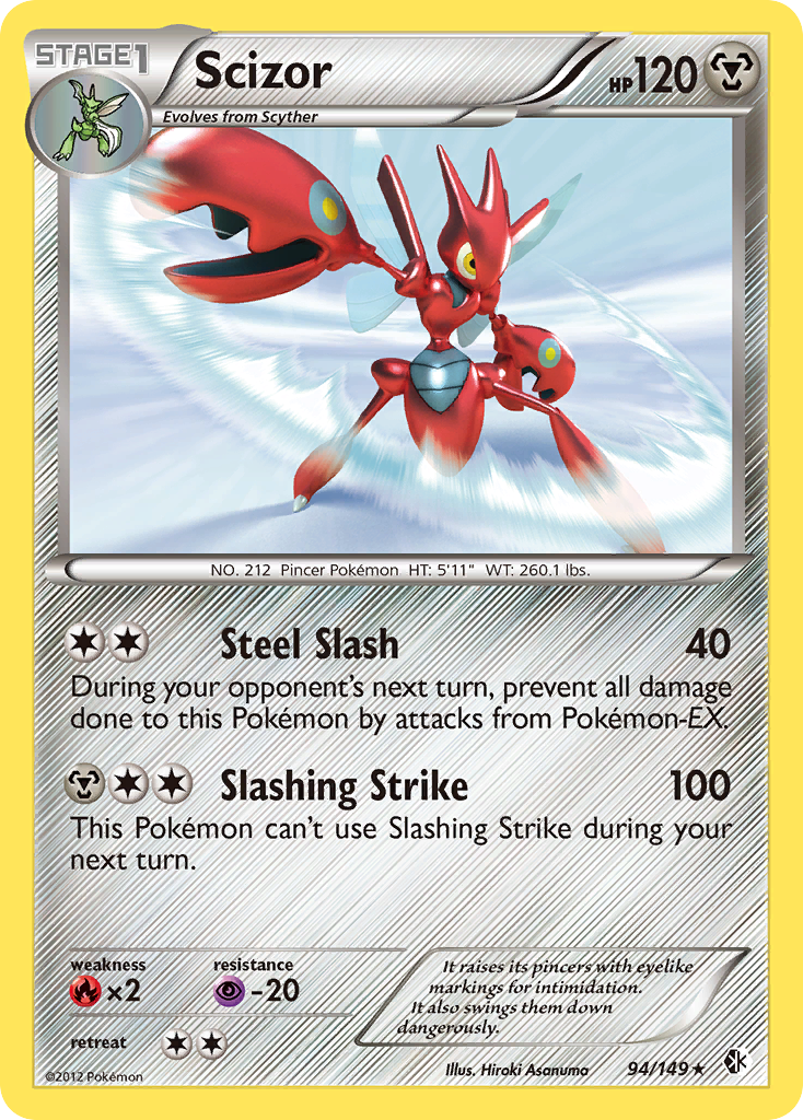 Scizor - 94/149 Boundaries Crossed