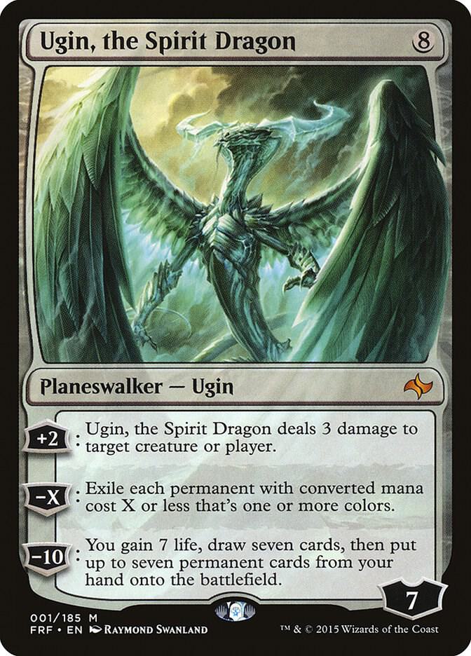 Ugin, the Spirit Dragon [Fate Reforged] 1