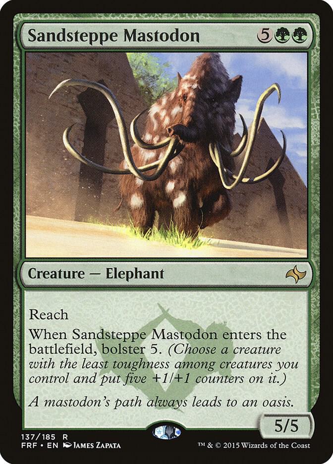 Sandsteppe Mastodon [Fate Reforged] 137