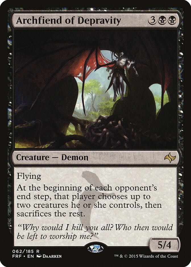 Archfiend of Depravity [Fate Reforged] 62