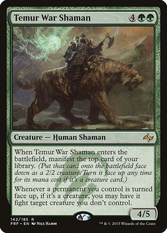Temur War Shaman [Fate Reforged] 142