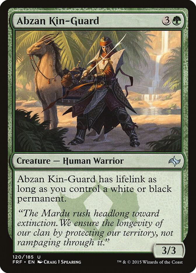 Abzan Kin-Guard [Fate Reforged] 120