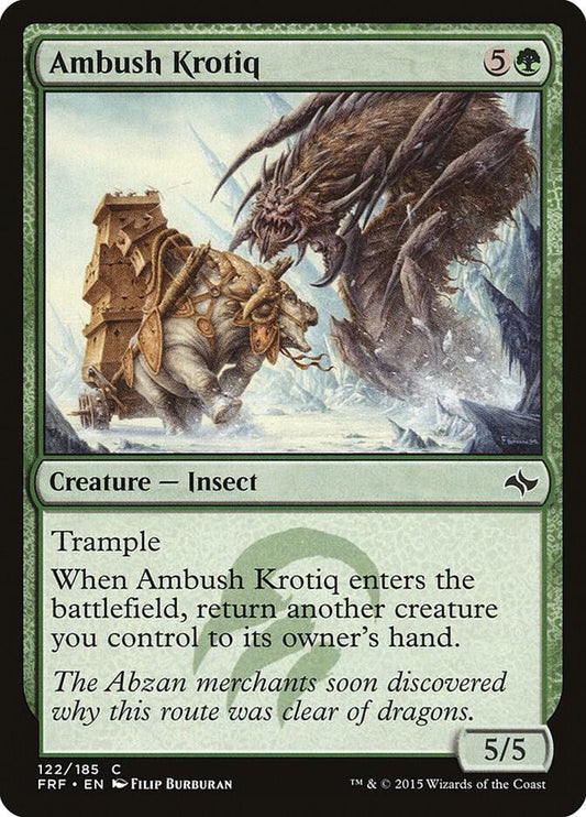 Ambush Krotiq [Fate Reforged] 122