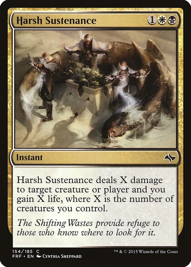 Harsh Sustenance [Fate Reforged] 154