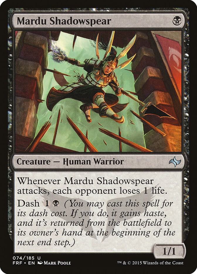 Mardu Shadowspear [Fate Reforged] 74