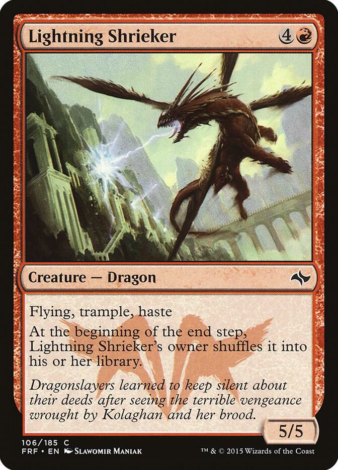 Lightning Shrieker [Fate Reforged] 106