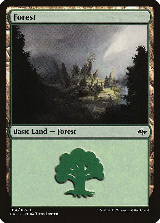 Forest (184) [Fate Reforged] 184