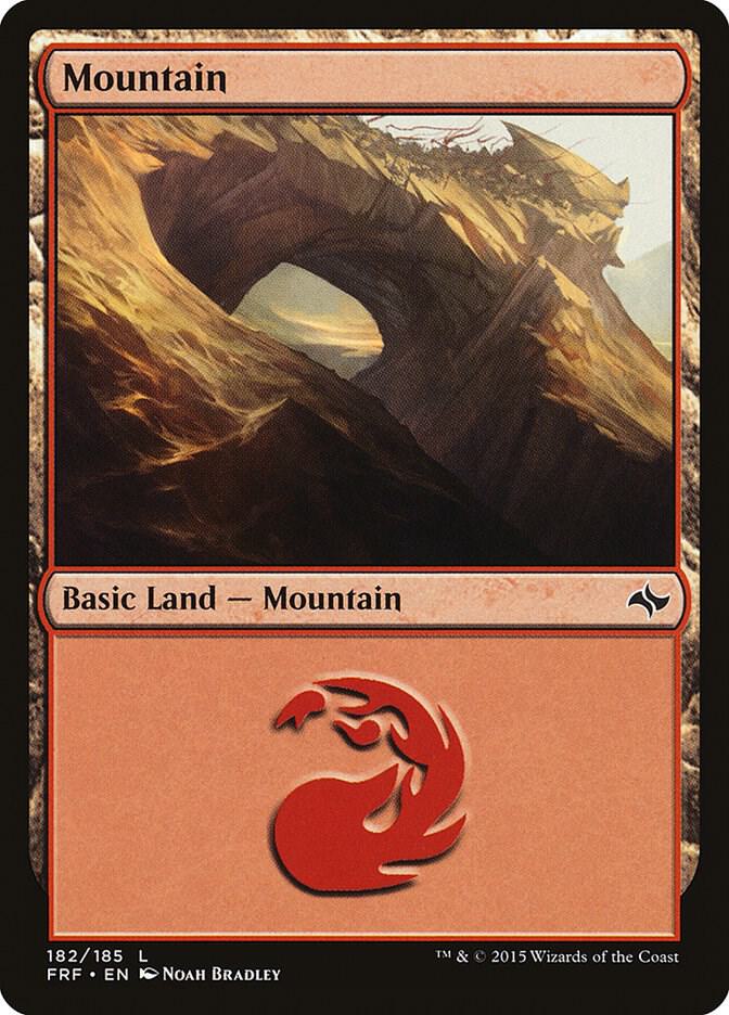 Mountain (182) [Fate Reforged] 182