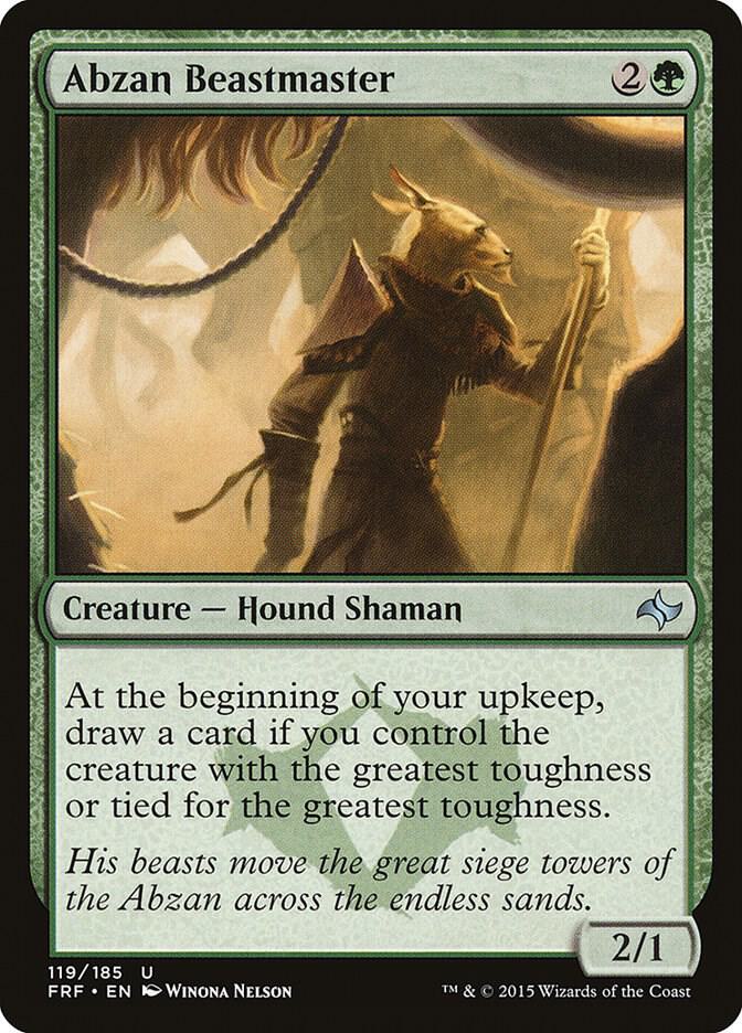 Abzan Beastmaster [Fate Reforged] 119