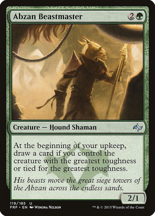 Abzan Beastmaster [Fate Reforged] 119