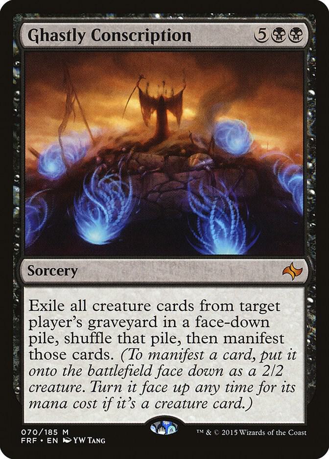 Ghastly Conscription [Fate Reforged] 70