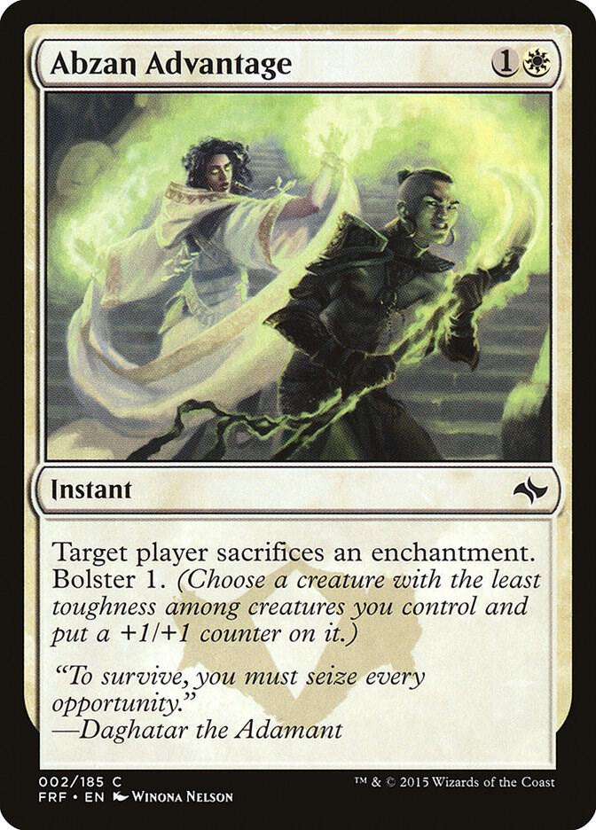 Abzan Advantage [Fate Reforged] 2
