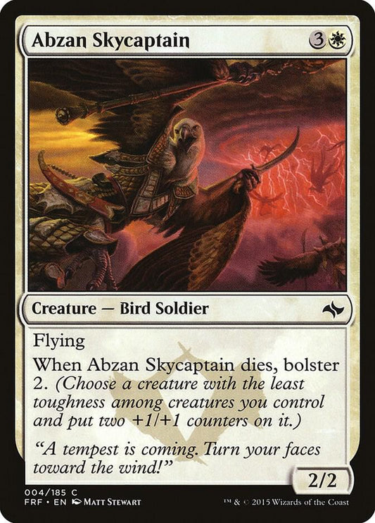 Abzan Skycaptain [Fate Reforged] 4