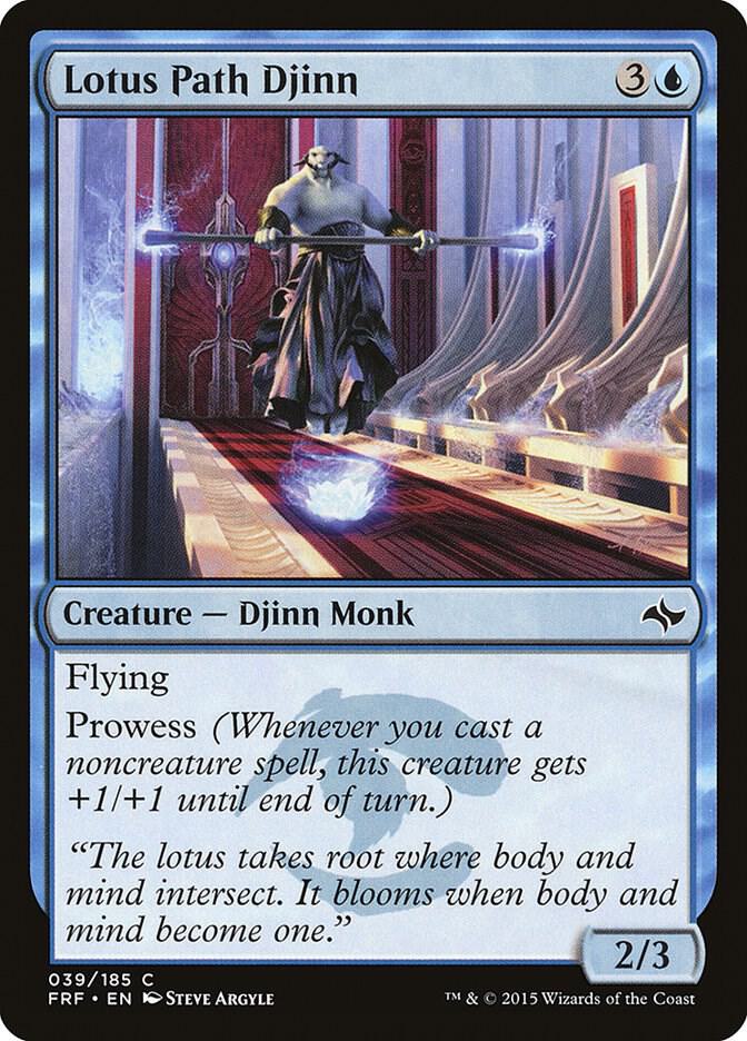 Lotus Path Djinn [Fate Reforged] 39