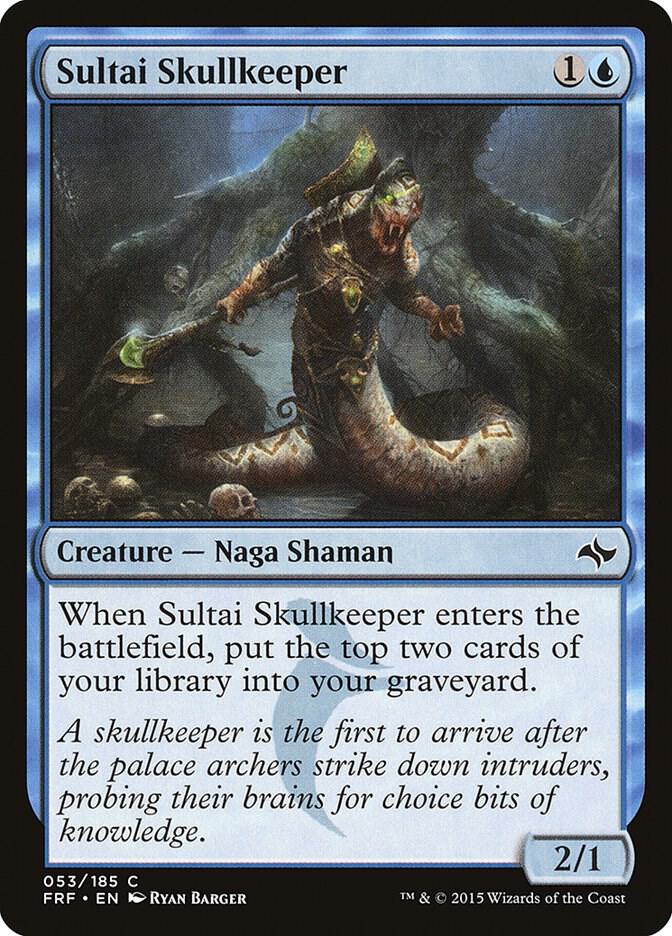 Sultai Skullkeeper [Fate Reforged] 53
