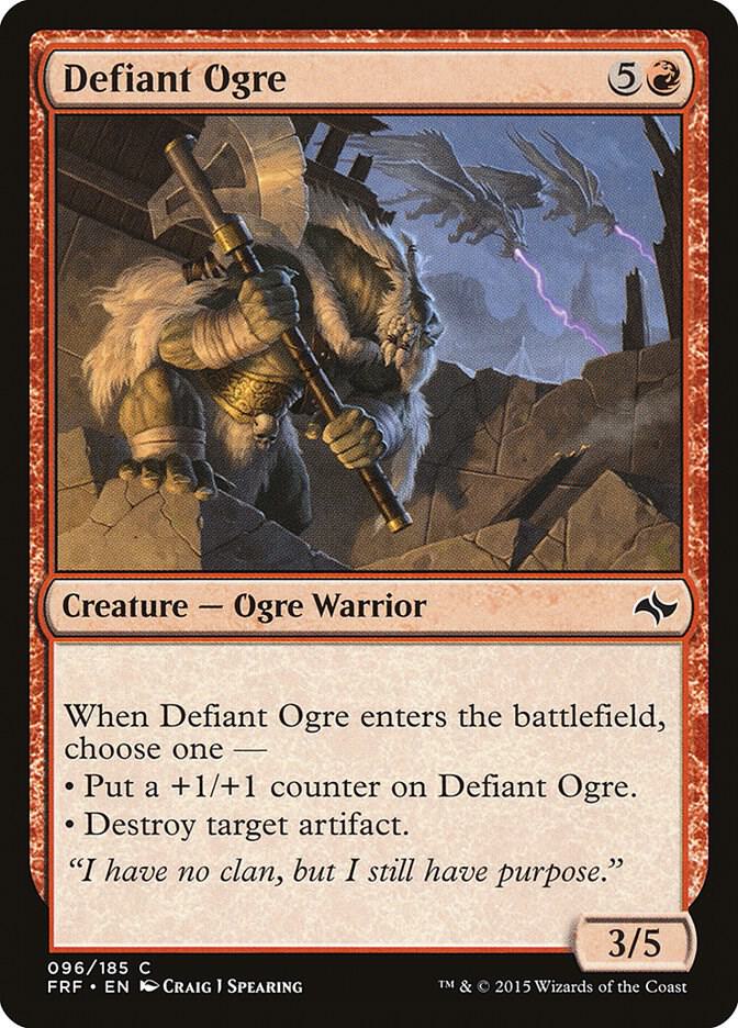 Defiant Ogre [Fate Reforged] 96