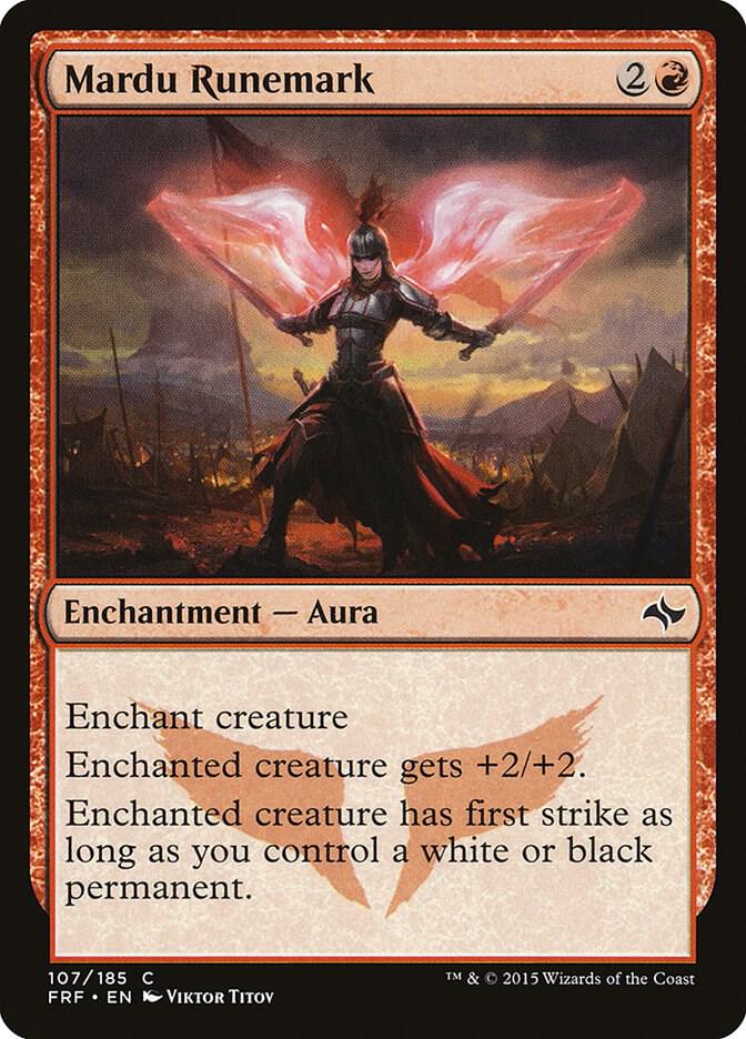 Mardu Runemark [Fate Reforged] 107