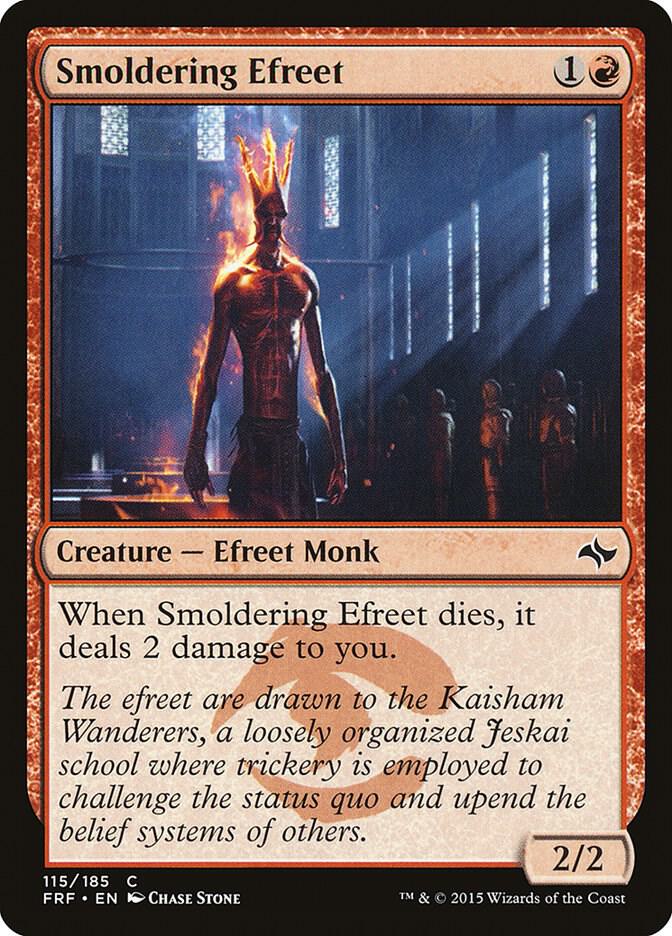 Smoldering Efreet [Fate Reforged] 115