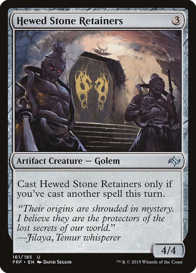 Hewed Stone Retainers [Fate Reforged] 161