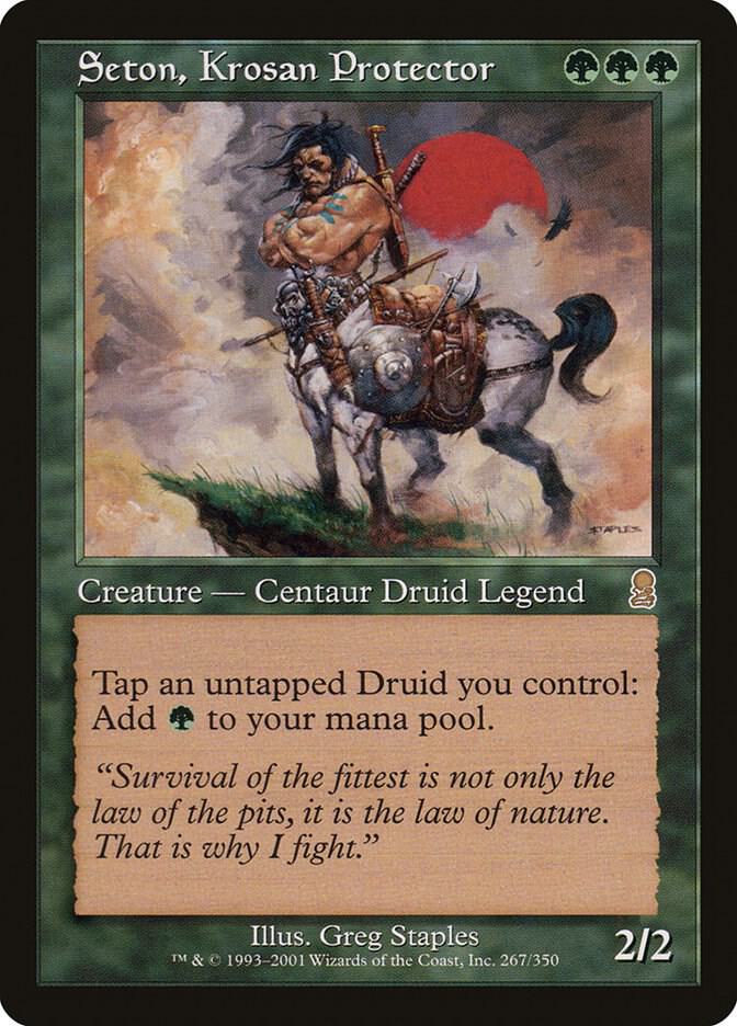 Seton, Krosan Protector [Odyssey] 267