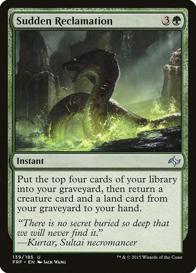 Sudden Reclamation [Fate Reforged] 139