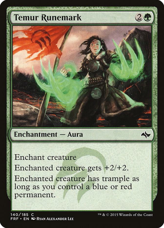 Temur Runemark [Fate Reforged] 140