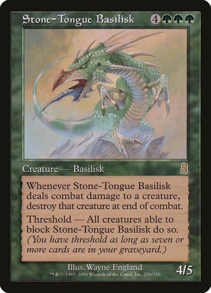 Stone-Tongue Basilisk [Odyssey] 276